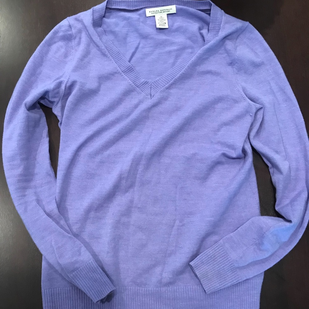 Banana Republic Extra Fine Merino Wool Sweater
